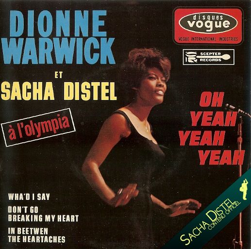 Dionne Warwick et Sacha DISTEL à l’Olympia