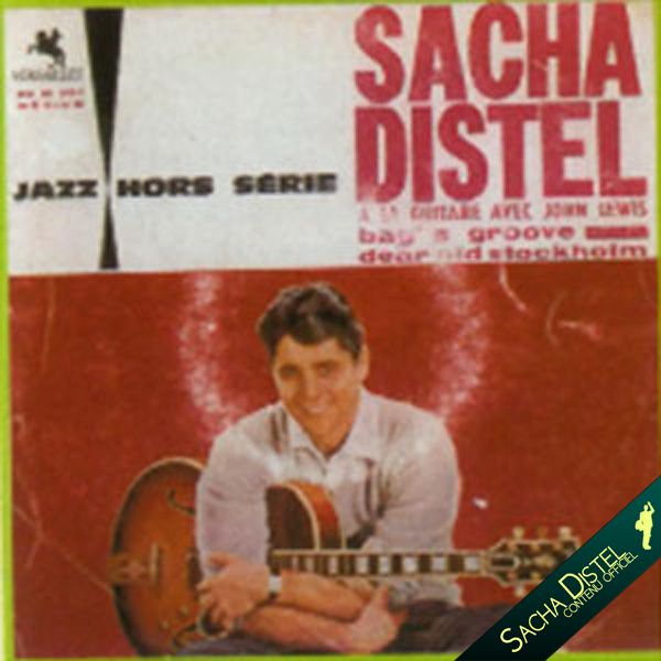 Sacha distel à la guitare avec John Lewis