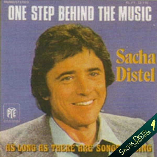 One step behind the music