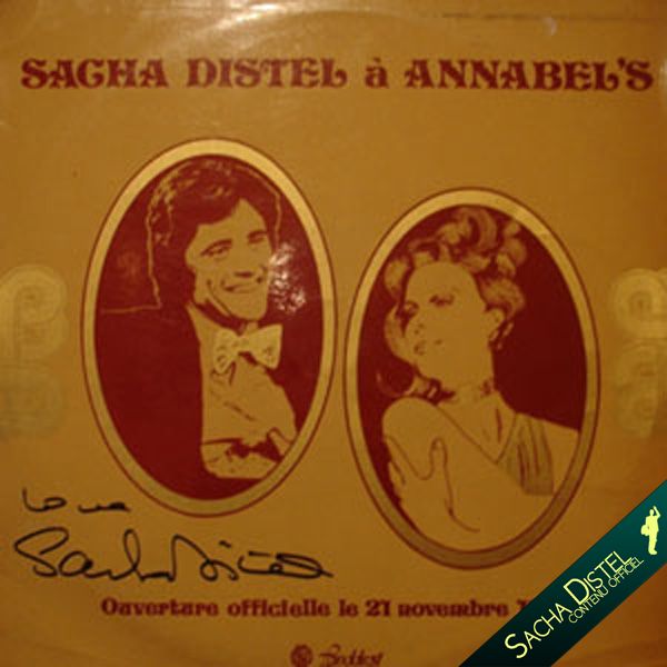 Sacha Distel A Annabel’s